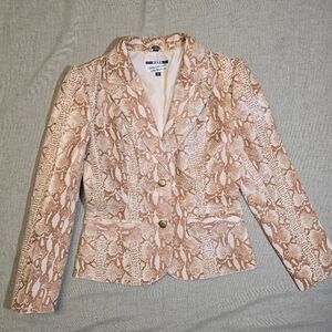 Vintage Michael Hoban Snake Skin Jacket